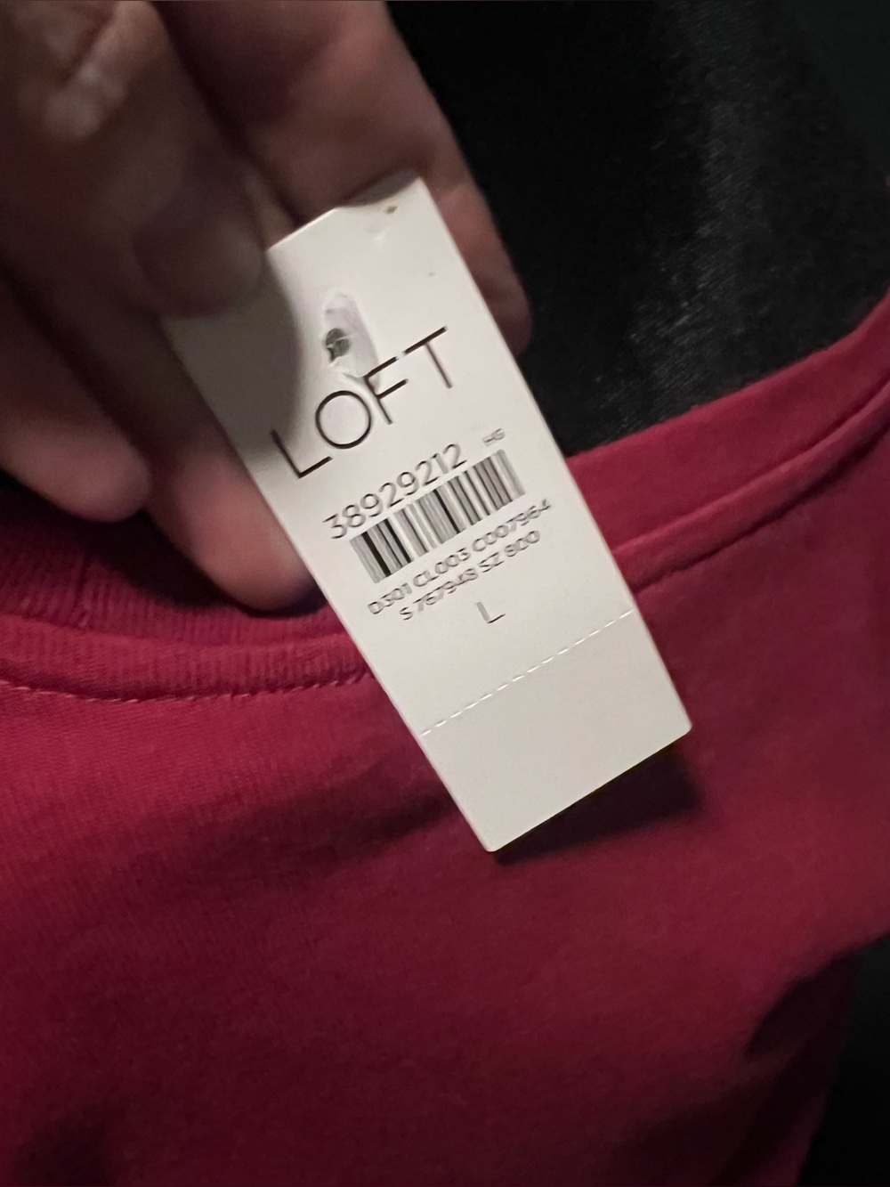 LOFT NWT - Complete Outfit! Button-Front A-Line Skirt and Matching Shirt Size L - Picture 5 of 6